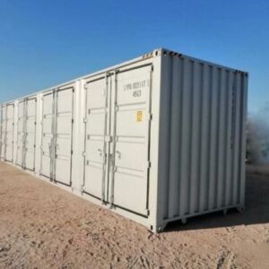 40ft High Cube Storage Container – Multiple Double Doors, Excellent Condition